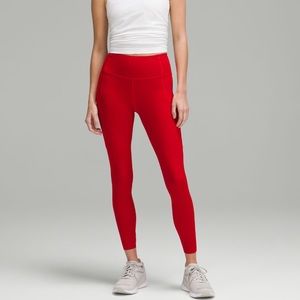 Lululemon Fast & Free 7/8 Tight II *Non-Reflective Nulux 25"